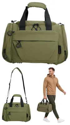 Produktbild von Sporttasche klein Damen Herren Freizeittasche Reisetasche Sport Reise Tasche Elephant Porto Small 42 cm 18L 3735 +f - Oliv