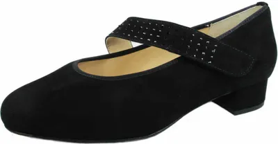 Produktbild von HASSIA Spangenpump ’für Damen in schwarz’ 212-00-00514