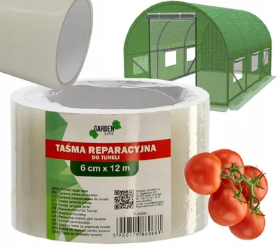 Produktbild von GARDENLINE Reparaturband für Tunnelgewächshäuser 6 cm x 12 m, stark haftendes Folien-Reparaturband