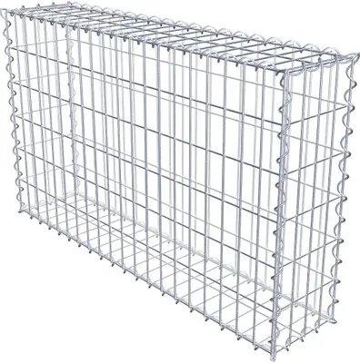 Obrázek produktu pro Gabion 100 cm x 60 cm x 20 cm (D x V x H), velikost ok 5 cm x 10 cm, spirála