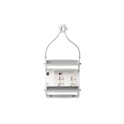 Zdjęcie produktu dla Umbra Flex półka prysznicowa, półka prysznicowa, półka prysznicowa, półka prysznicowa, plastikowa/gumowa, szara, 32 cm, 023460-918