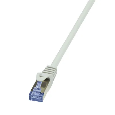 Immagine prodotto di LogiLink Professional CQ4062S Cavo patch LogiLink PrimeLine, Cat. 6A, S/FTP, 3,0 m, grigio
