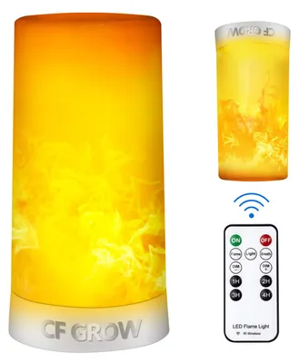 Produktbild von LED-Flammeneffekt-Lampe, USB-wiederaufladbare Outdoor-Tischlampe, wasserdicht, dimmbar, mit 4 Modi, Laterne