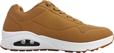 Immagine prodotto di Skechers Uno - Scarpe sportive da uomo, modello "Stand on Air", ideali per l'allenamento, scarpe da ginnastica con lacci, color marrone, adatte anche per il tempo libero
