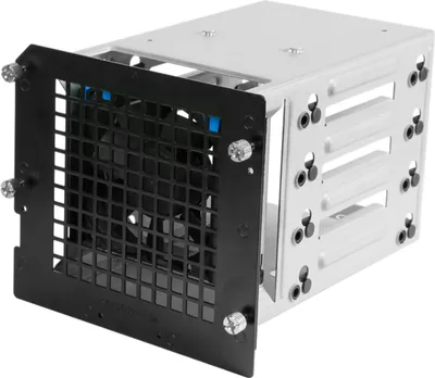 Zdjęcie produktu dla Chenbro 384-10502-2100A0, Full Tower, Kieszeń HDD, Metal, Czarny, Srebrny, 3.5", 80 mm
