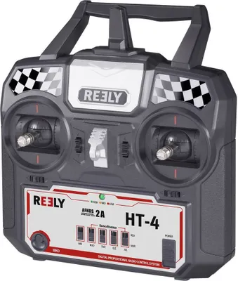 Produktbild von Reely HT-4 Hand-Fernsteuerung 2,4 GHz Anzahl Kanäle: 4 inkl. Empfänger