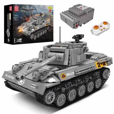 Zdjęcie produktu dla Zestaw do samodzielnego montażu niszczyciela czołgów Mould King M16 Hellcat 20032