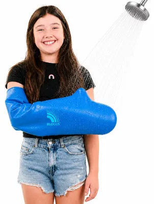 Produktbild von Bloccs – Wasserdichter Armprotektor für Gipsverbände - #CA79-XL - Kinder (XL)