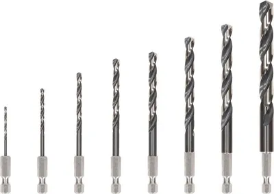 Produktbild von PRO Metal HSS-G Impact Spiralbohrer Set, 8-tlg., in Box
