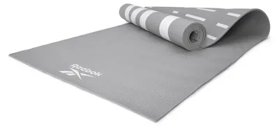 Produktbild von Reebok Yogamatte, 4mm, doppelseitig, grau