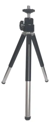 Obrázek produktu pro Lehký stativ pro webovou kameru, mini stativ, stolní stativ (černý)