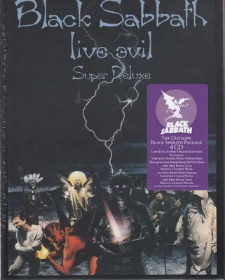 Immagine prodotto di Black Sabbath - Live Evil (Deluxe Edition) (Anniversary Edition) (4 CD)