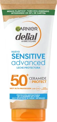 Zdjęcie produktu dla Garnier Sensitive Advanced Leche Protectora Spf50 175ml