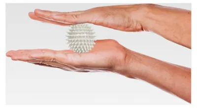 Produktbild von Igelball Massageball Reflexzonenmassage Selbstmassage 9 cm anthrazit