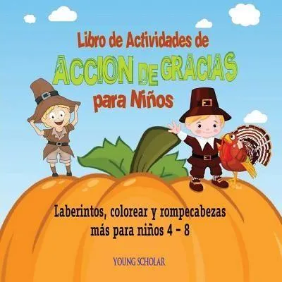 Produktbild von Thanksgiving-Aktivitätsbuch für Kinder