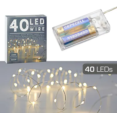 Produktbild von LED Lichterkette Mikro 40er