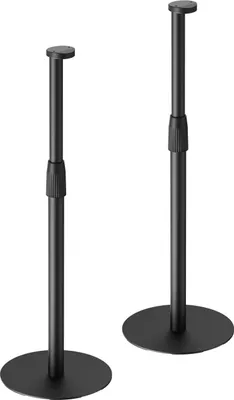 Produktbild von ARLI 2x Lautsprecher Ständer für Sonos Era 100 & 300 höhenverstellbar Standfuss schwarz