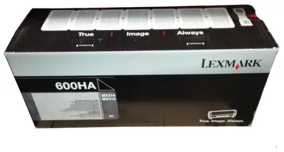 Image de Lexmark 60F0HA0 Cartouche de toner 1 pièce(s) Original Noir