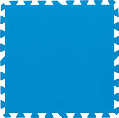 Produktbild von Schaumstoffmatte für Pool blau 50x50 cm 9 Stk