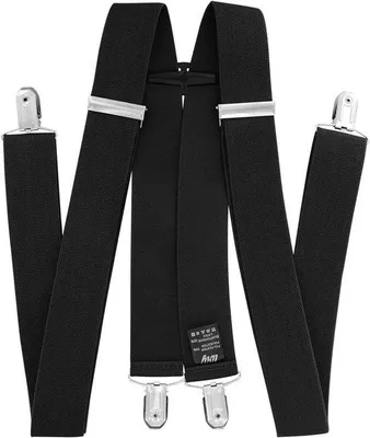 Produktbild von Heren Hosenträger, 3,5 cm breit, X-Form – Extra stark, verstellbare Länge – Perfekt für jeden Anlass – Vemera