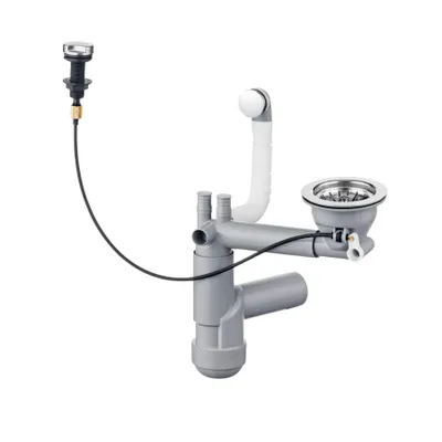 Produktbild von Siphon für 1-Becken-Granitspüle - Space-Saver