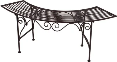 Produktbild von Garden Pleasure Baumbank Fuego 950375 braun Metall 125,0 cm