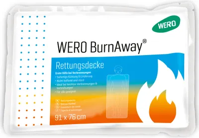 Produktbild von WERO BurnAway - Rettungsdecke