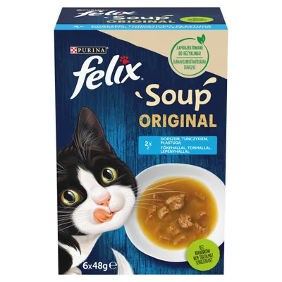 Obrázok produktu pre Felix Soup Original Fish soup set 6x48g