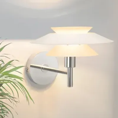 Zdjęcie produktu dla ZMH lampa ścienna wewnętrzna biała lampa ścienna nowoczesna G9 oświetlenie ścienne metal do kuchni korytarz schody sypialnia salon pokój dziecięcy