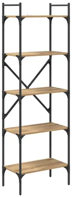 Obrázok produktu pre vidaXL Artisan dubová knižnica 56 x 32 x 174 cm materiál na báze dreva