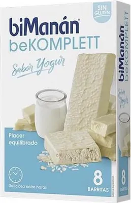 Produktbild von biManán beKOMPLETT, Joghurt, 304 g, Milcheiweiß, Vitamin A, Vitamin B1, Vitamin B12, Vitamin B2, Vitamin B5, Vitamin B6, Vitamin B9 (Folsäure),..., 146 kcal, 384 kcal