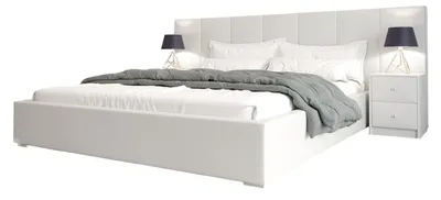Produktbild von Designer Bett Schlafzimmer Betten Textil Stoff Hotel Luxus Polster Sitz Stoff