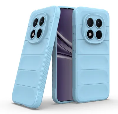 Produktbild von Handy Hülle für Xiaomi Redmi Note 15 Pro 5G Grip Case Cover Schutzhülle Softgrip Farbe: Hellblau