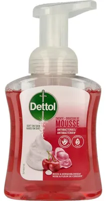 Produktbild von Dettol Mousse Rose & Cherryblossom (250 ml)