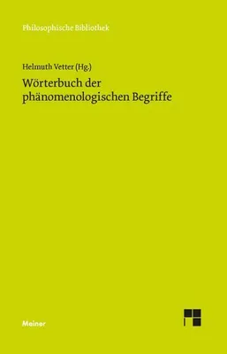 Obrázok produktu pre Wörterbuch der phänomenologischen Begriffe