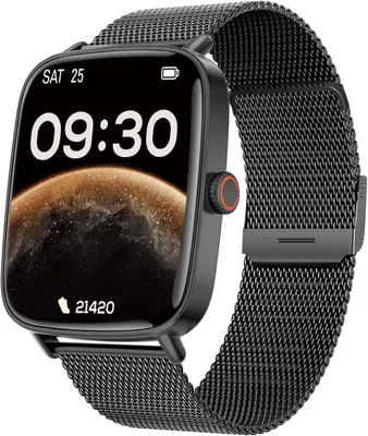 Produktbild von für Damen, mit Telefonfunktion, 100 Sports, Puls, Schlafen, Fitness Tracker IP68 Wasserdicht