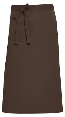 Image de SG Accessories Bistro - Tablier « Rome », matière recyclée FK1646 (taille unique) (marron)