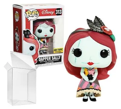 Image de Funko Pop Disney n° 313 : Dapper Sally (L'Étrange Noël de Monsieur Jack) + étui de protection Pop