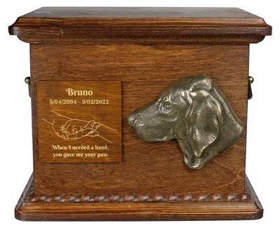 Imagen del producto de Art-Dog Urna funeraria para mascotas – Weimaraner