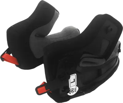 Produktbild von X-Lite X-903/Ultra Carbon/X-552 Wangenpolster, schwarz, 35mm