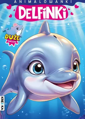 Obrázok produktu pre Kolorowanka Animalowanki Delfinki praca zbiorowa dla dzieci