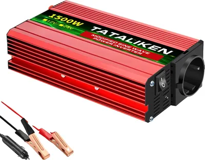 Obrázok produktu pre Menič, možnosti 1500W/3000W/4000W, kompatibilita so zásuvkami EÚ, 12V1500W50HZ EÚ