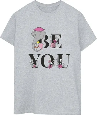 Produktbild von Disney - "Be You" T-Shirt für Damen BI18319 (XXL) (Grau)