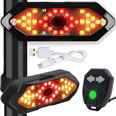 Produktbild von Fahrradblinker Hinten Geführtes Pilotlicht Blinklicht