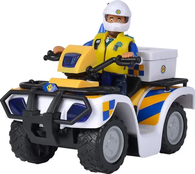 Produktbild von Simba|Feuerwehrmann Sam Sam Polizei Quad mit Figur