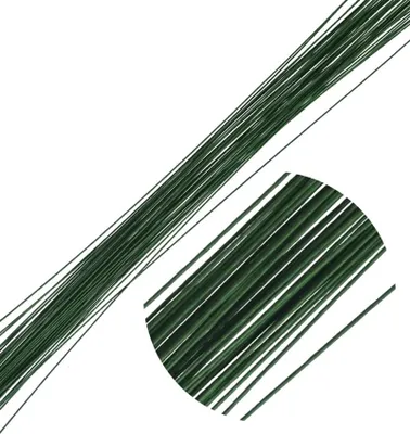 Obrázek produktu pro Květinové drátky zelené střední 50ks 40cm