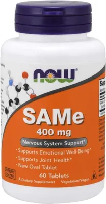 Imagen del producto de NOW Foods Suplementos dietéticos Same 400 MG, BI4773