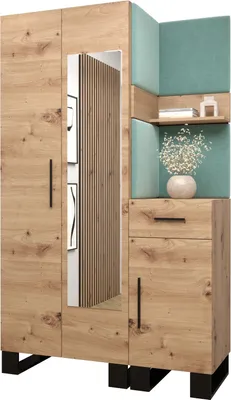 Produktbild von Garderobe ARTIN Set 16 mit gepolsterten Paneelen Industrial Design