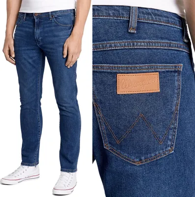 Obrázok produktu pre WRANGLER, Herren Jeanshosen, Slim fit, LARSTON, W30 L34, Blau, Jeans, baggyjeans, buggy