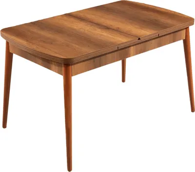 Produktbild von Skye Decor, Barok, Esstisch, Nussbaum, Melamin-Spanplatte, 132 x 80 x 78,5 cm
